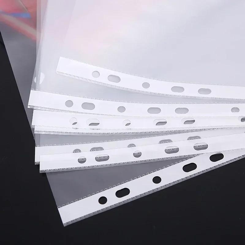Binder Clip Assorted - 100 szt. Przezroczyste plastikowe teczki A4