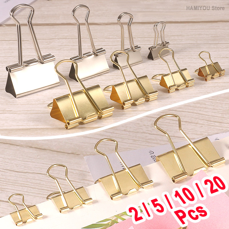 Binder Clip Assorted - Klipsy do segregatorów, artykuły biurowe, klipsy