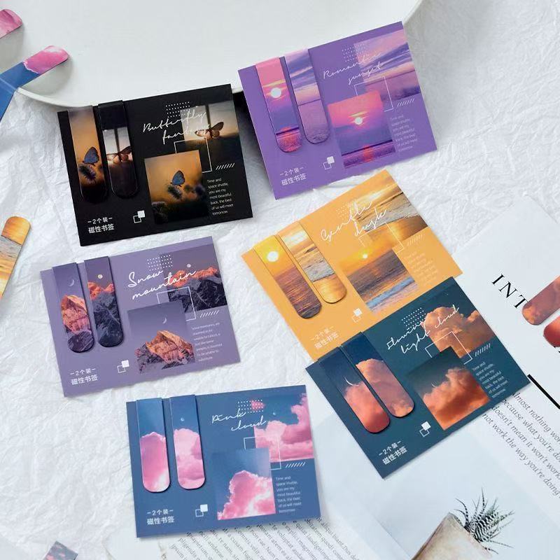 Bookmark Magnetic Clip - Urocze artykuły papiernicze Zaomo, magnetyczne zakładki