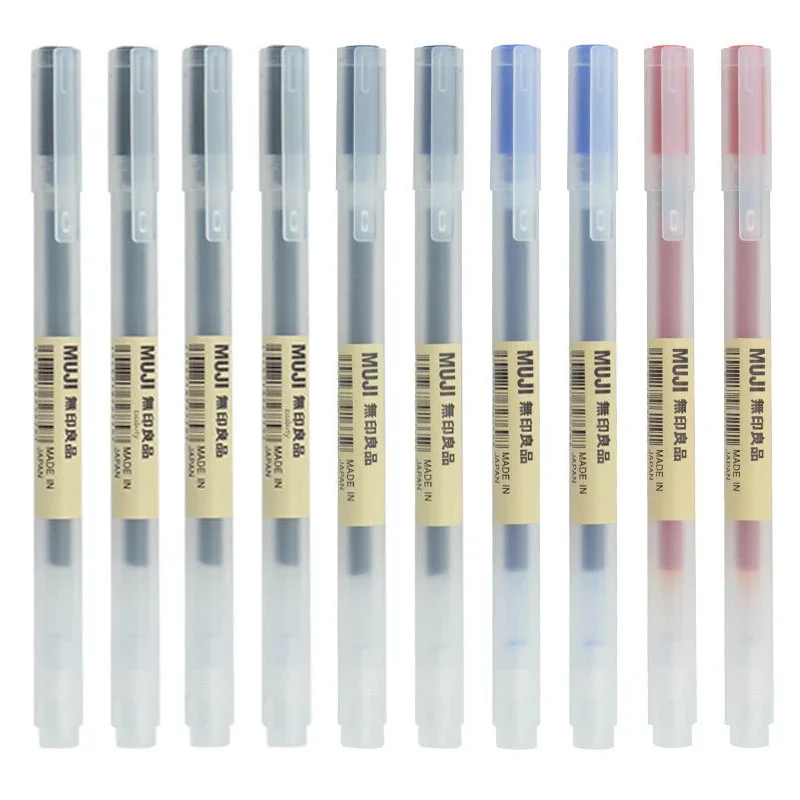 Stationery Supply Business - 10-30 sztuk/zestaw długopisów żelowych 0,38/0,5 mm