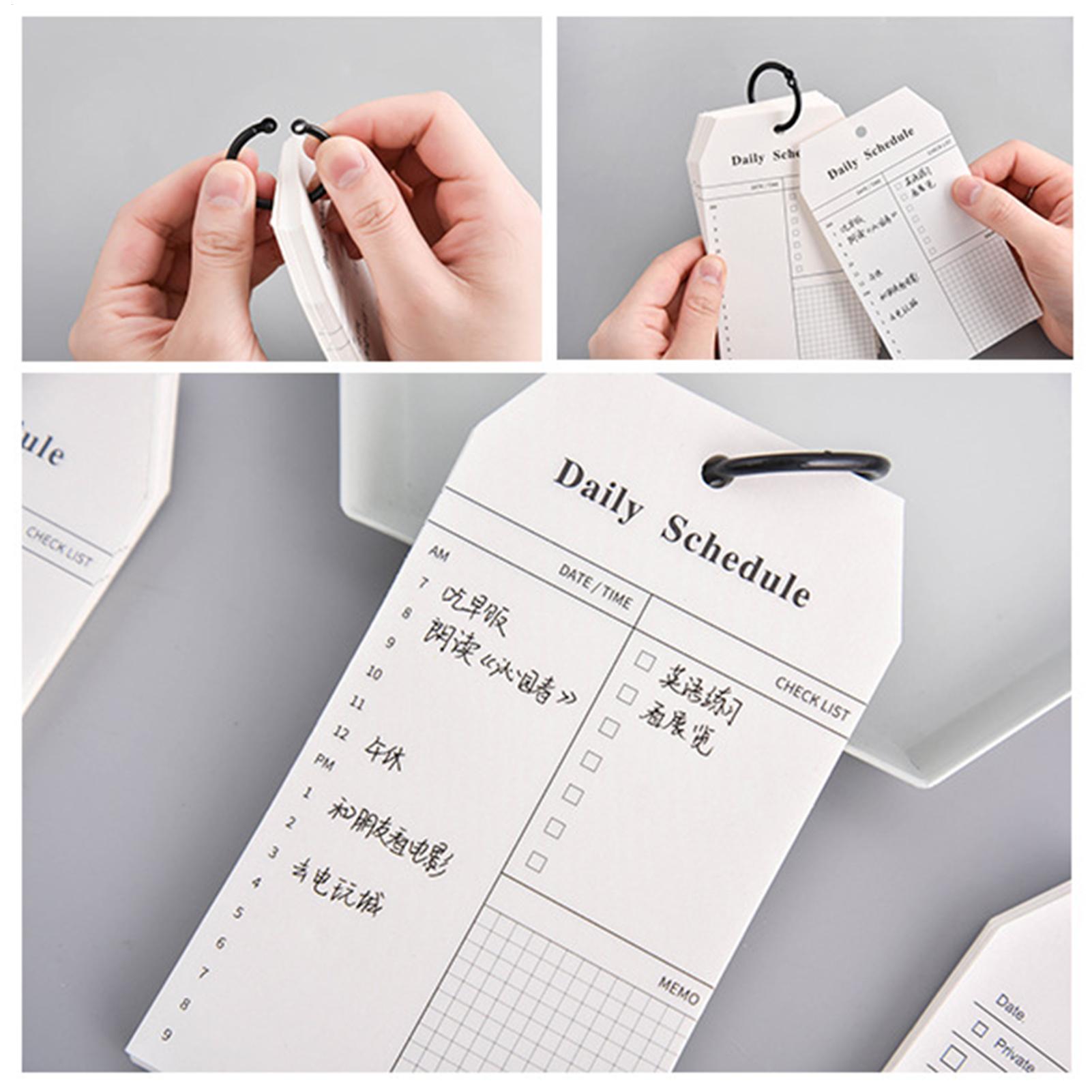 Office Stationery Supply List - Przenośny Notatnik Lista Zadań Plan Dnia