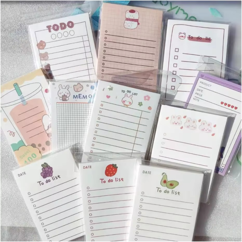 Office Stationery Supply List - 50 arkuszy Lista rzeczy do zrobienia