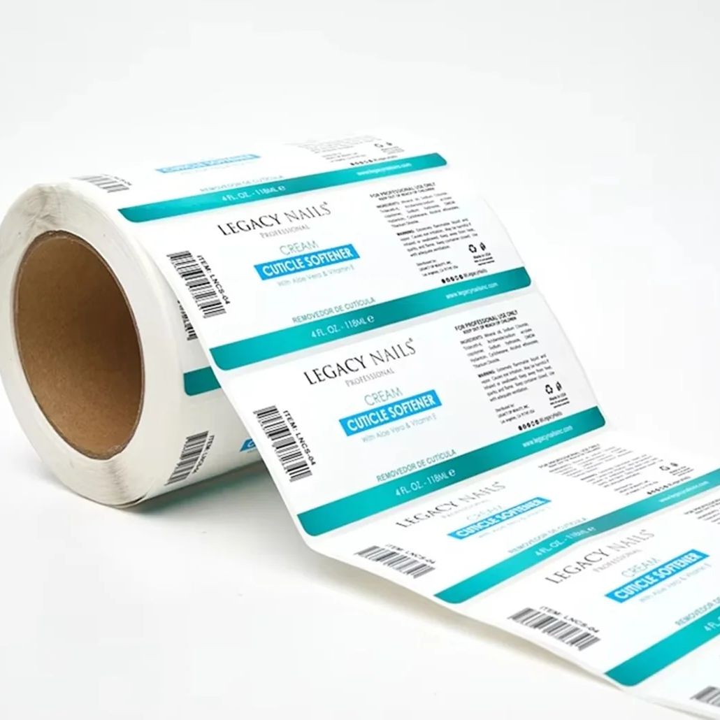 Sticker Label Roll - Niestandardowe wodoodporne naklejki winylowe｜Etykiety w rolce