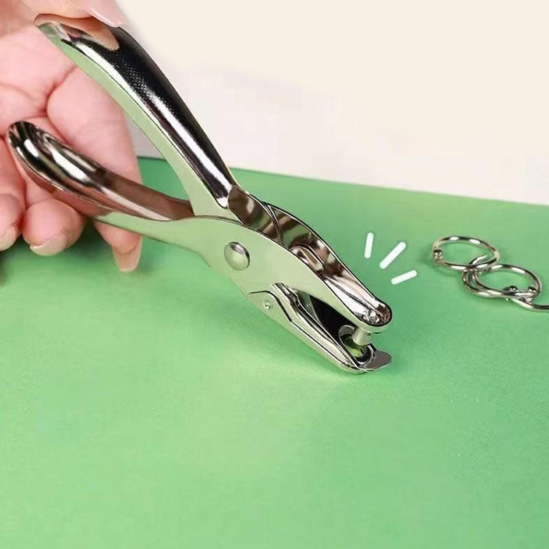 Paper Punch 3 Hole - Ręczny metalowy dziurkacz do papieru o