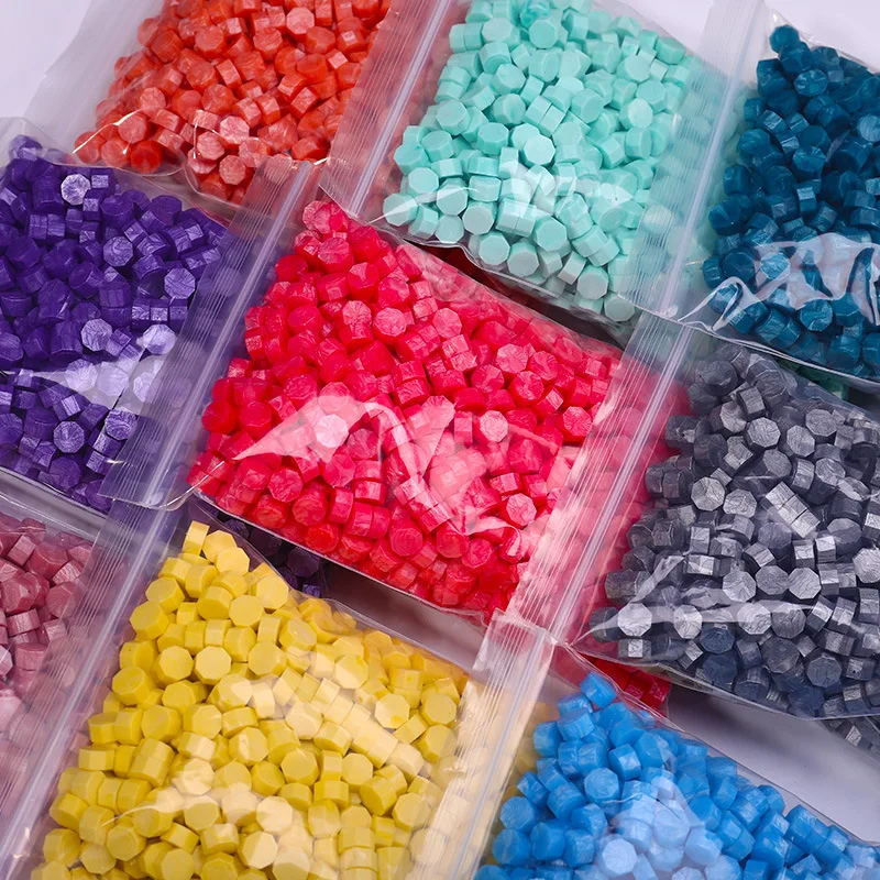 Perłowy wosk kolorowy 500g okt – Wax Seal Stamp Kit recenzja i cena
