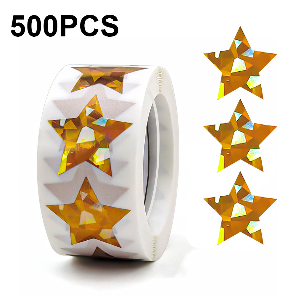 JCAC 500 sztuk/rolka 1 cal Hol – Sticker Label Roll recenzja i cena