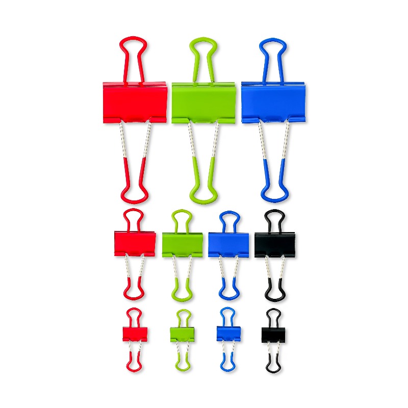 Klipsy do segregatorów, różne  – Binder Clip Assorted recenzja i cena