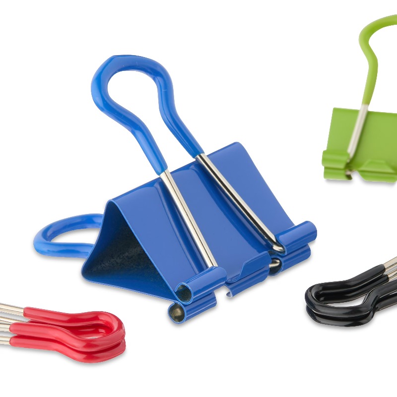 Klipsy do segregatorów, różne  – Binder Clip Assorted recenzja i cena