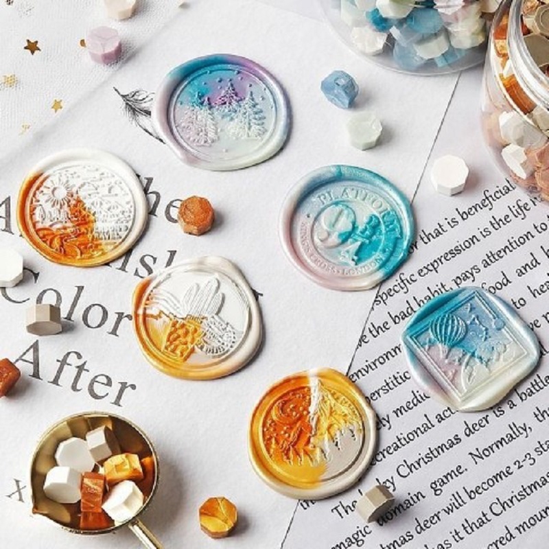 100 szt. koralików do pieczęci – Wax Seal Stamp Kit recenzja i cena