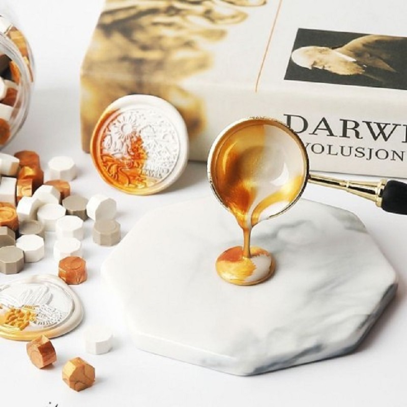 100 szt. koralików do pieczęci – Wax Seal Stamp Kit recenzja i cena