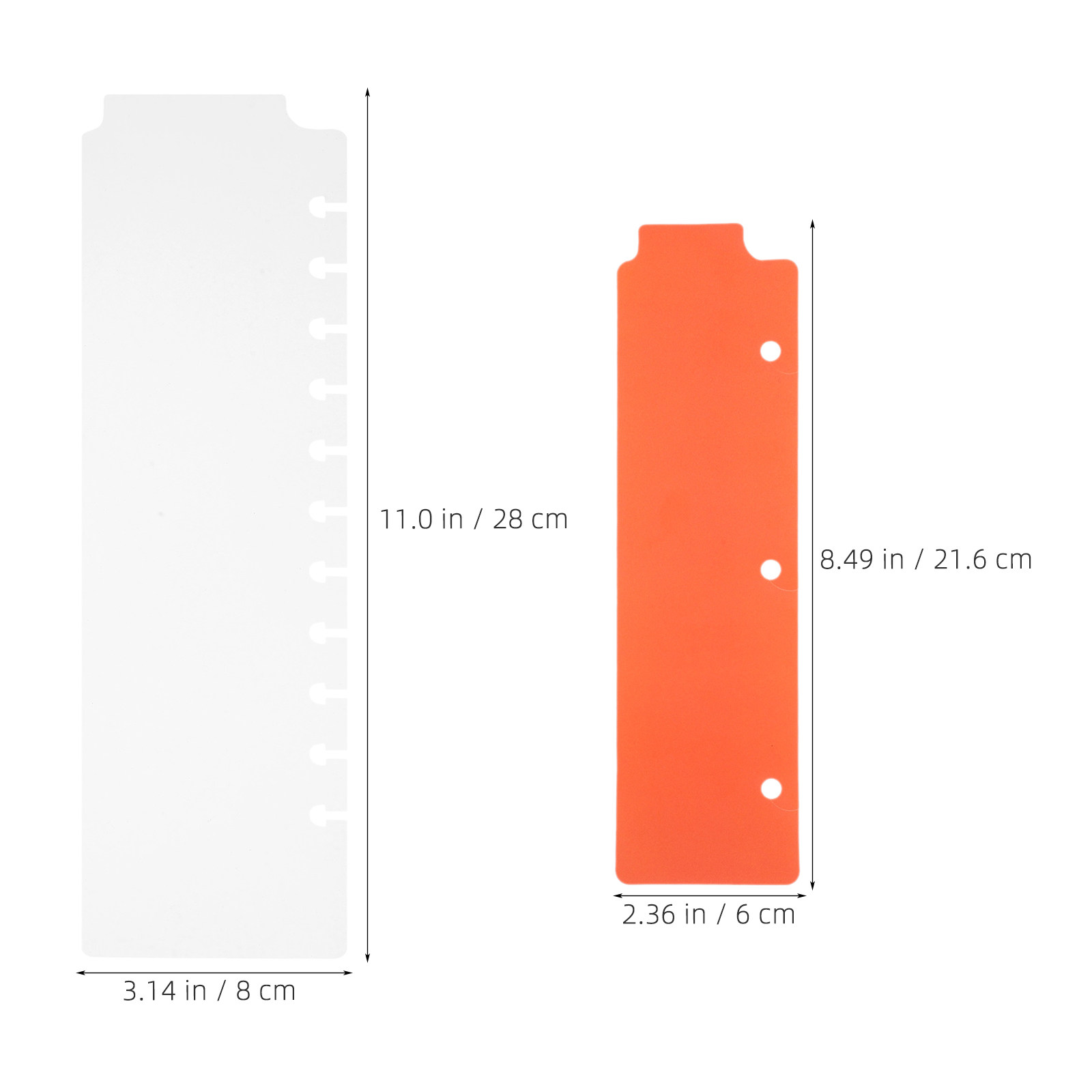 15 szt. Plastikowe przekładki  – Index Tab Divider recenzja i cena