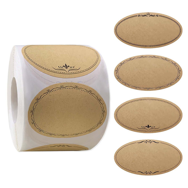 250 Naklejek/Rolka 6,35*3,55cm – Sticker Label Roll recenzja i cena