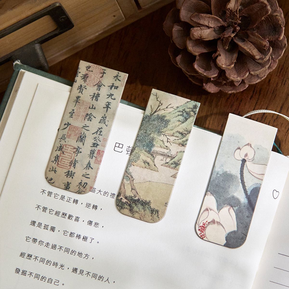 4 sztuk/partia chińskie staroż – Bookmark Magnetic Clip recenzja i cena