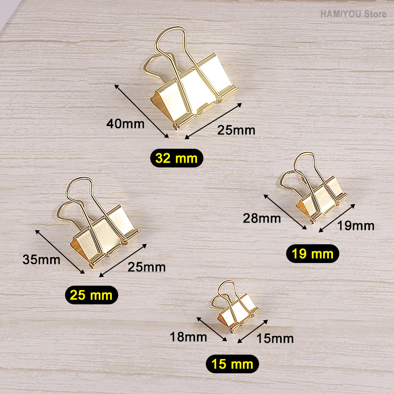 Klipsy do segregatorów, artyku – Binder Clip Assorted recenzja i cena
