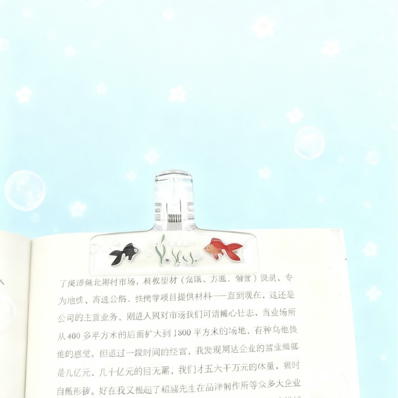 Przezroczyste akrylowe klipsy  – Binder Clip Assorted recenzja i cena