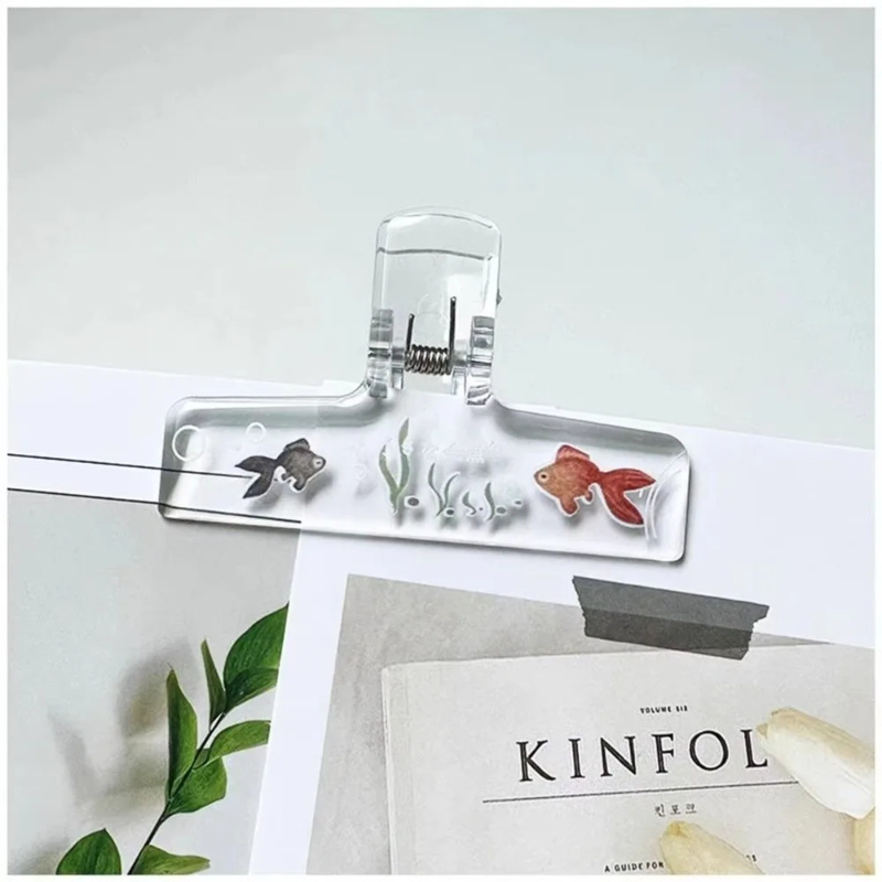 1 szt. Przezroczysty akrylowy  – Binder Clip Assorted recenzja i cena