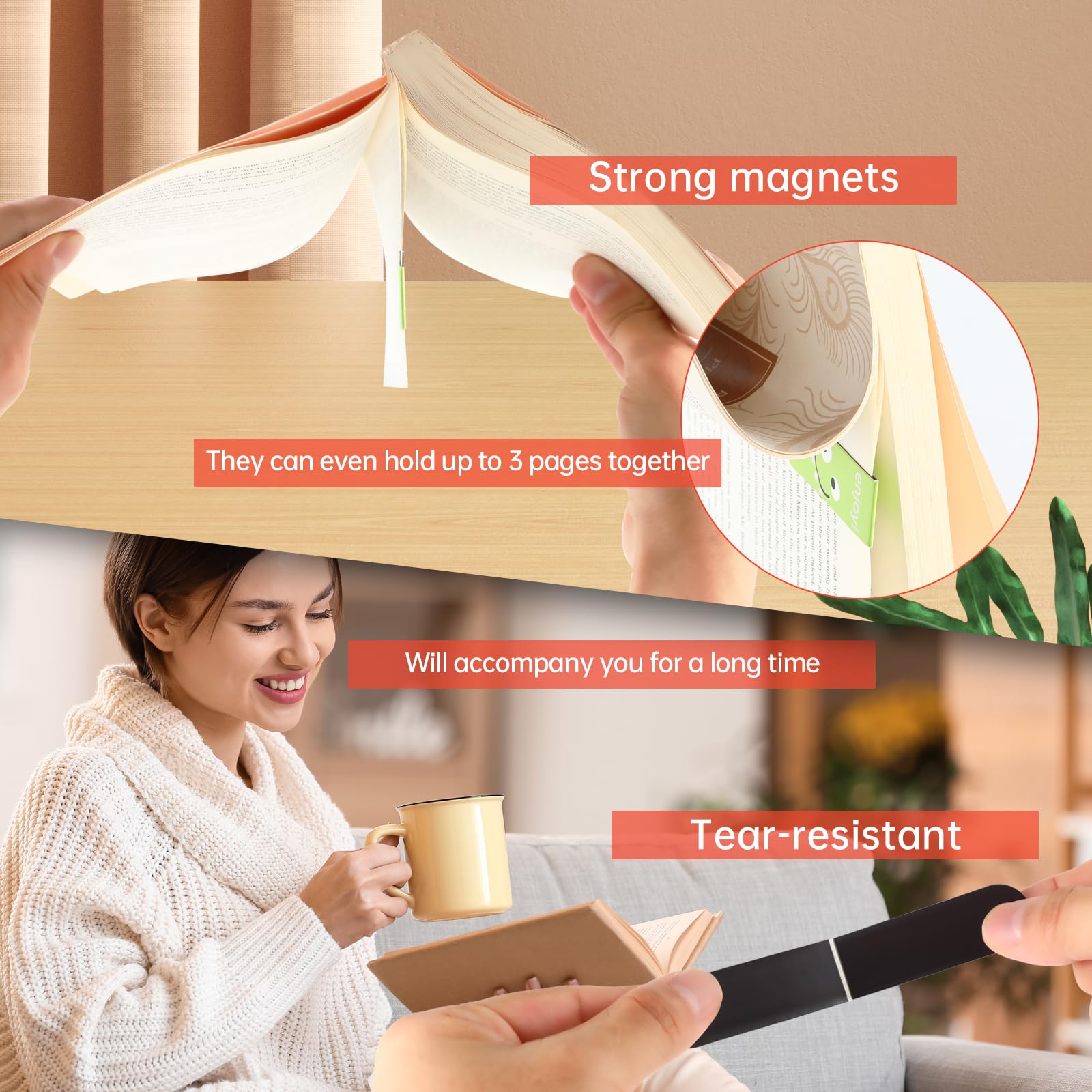 18 szt./30 szt. Magnetyczne za – Bookmark Magnetic Clip recenzja i cena