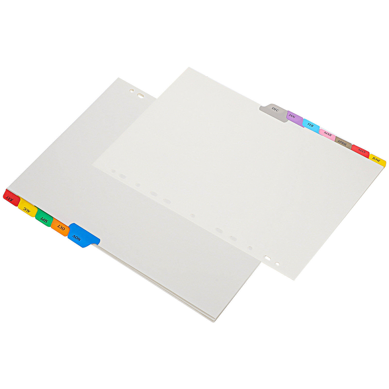 12 arkuszy przekładek do segre – Index Tab Divider recenzja i cena
