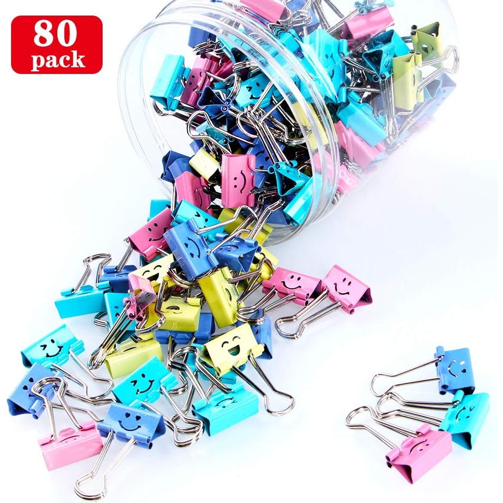 80 sztuk różnych klipsów do do – Binder Clip Assorted recenzja i cena