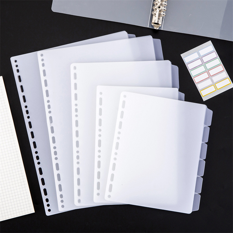 Przekładki do segregatora A4 A – Index Tab Divider recenzja i cena