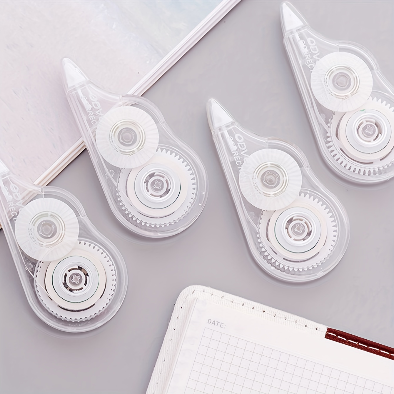 1 szt. Duża, przezroczysta taś – Correction Tape Roller recenzja i cena